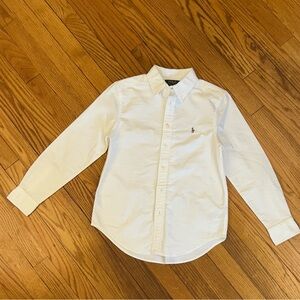 KIDS (Boys) White Polo Shirt